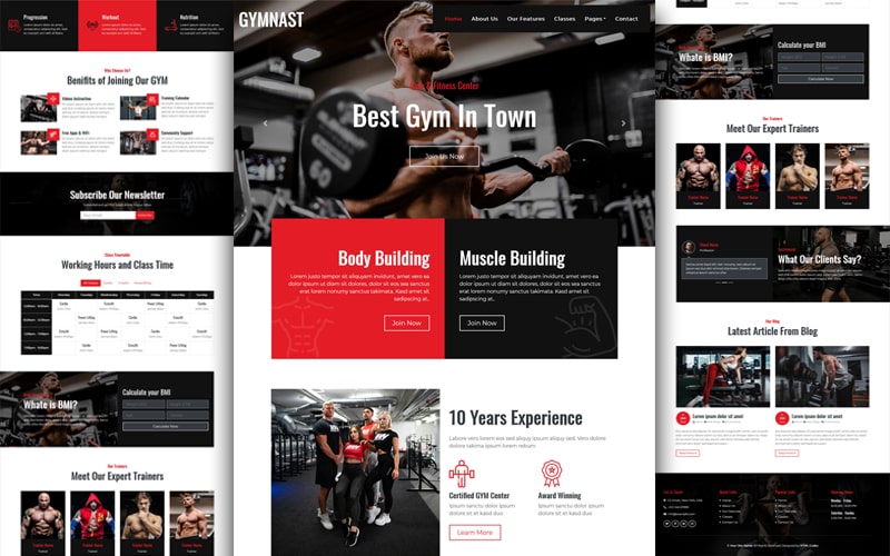 Fitness Template